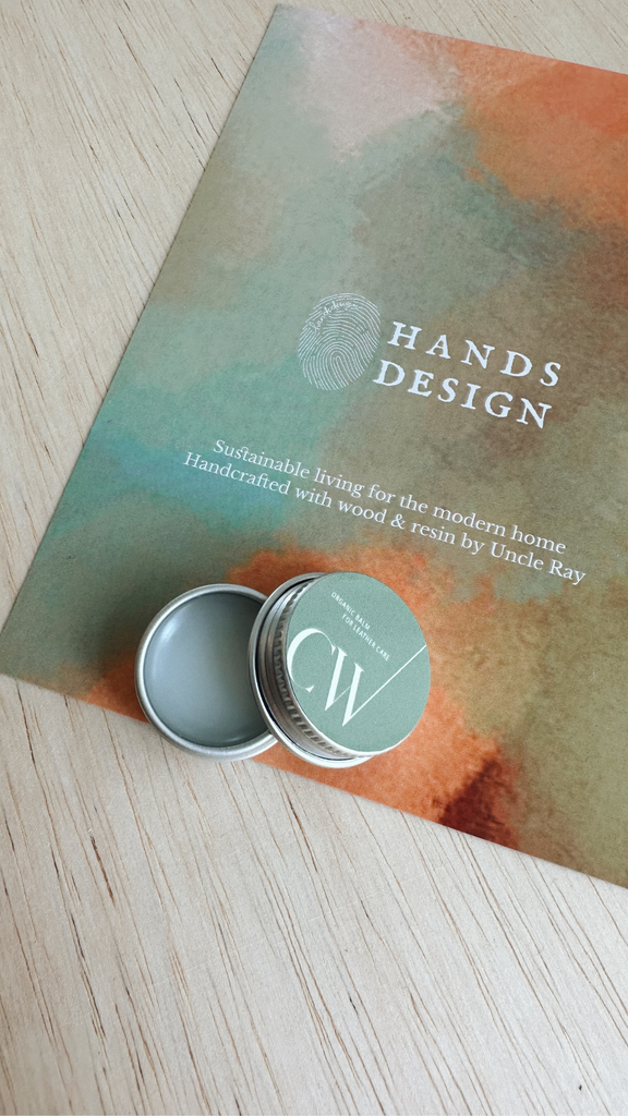 CW x Hands Design | Organic Balm for Leather Care