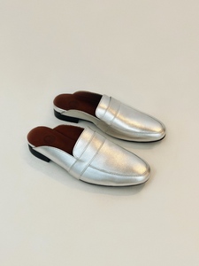 Loafer-Style Mules