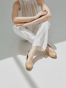 Ballet Block Heel Pumps