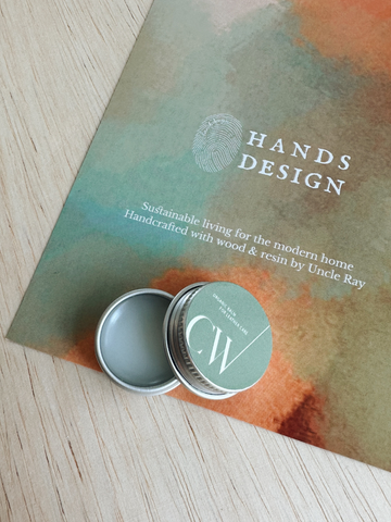 Organic Leather Balm by Hands Design