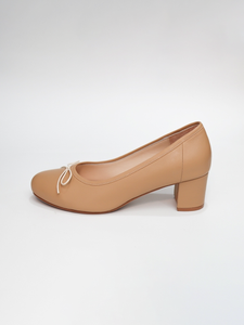 Ballet Block Heel Pumps