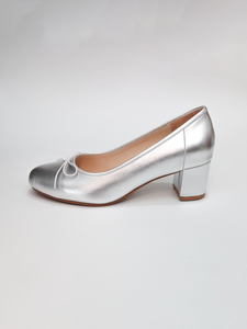 Ballet Block Heel Pumps